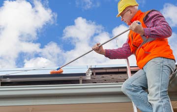Bircher soft wash roof cleaning